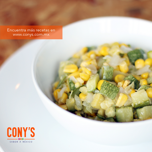 Calabacitas con elote