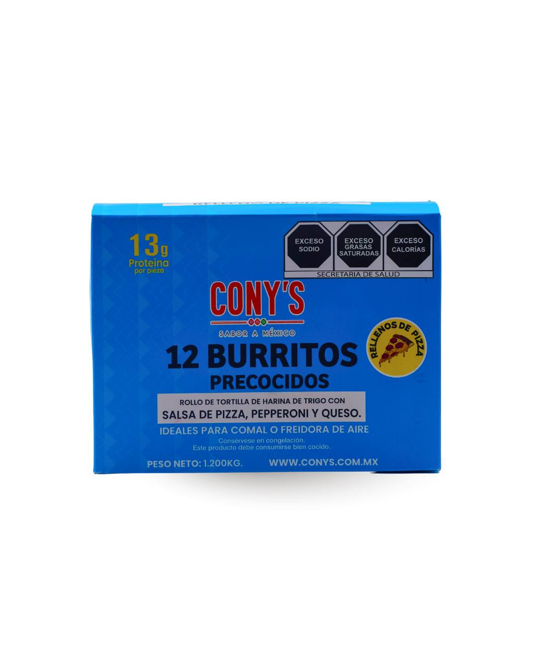 Burritos Conys de Pizza